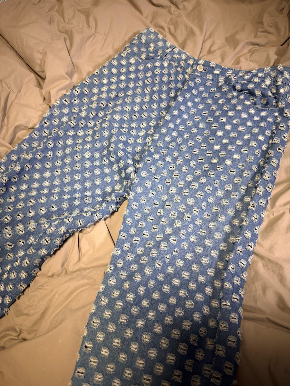 에슐리 윌리엄스 도트 펀치 데님 상품이미지2