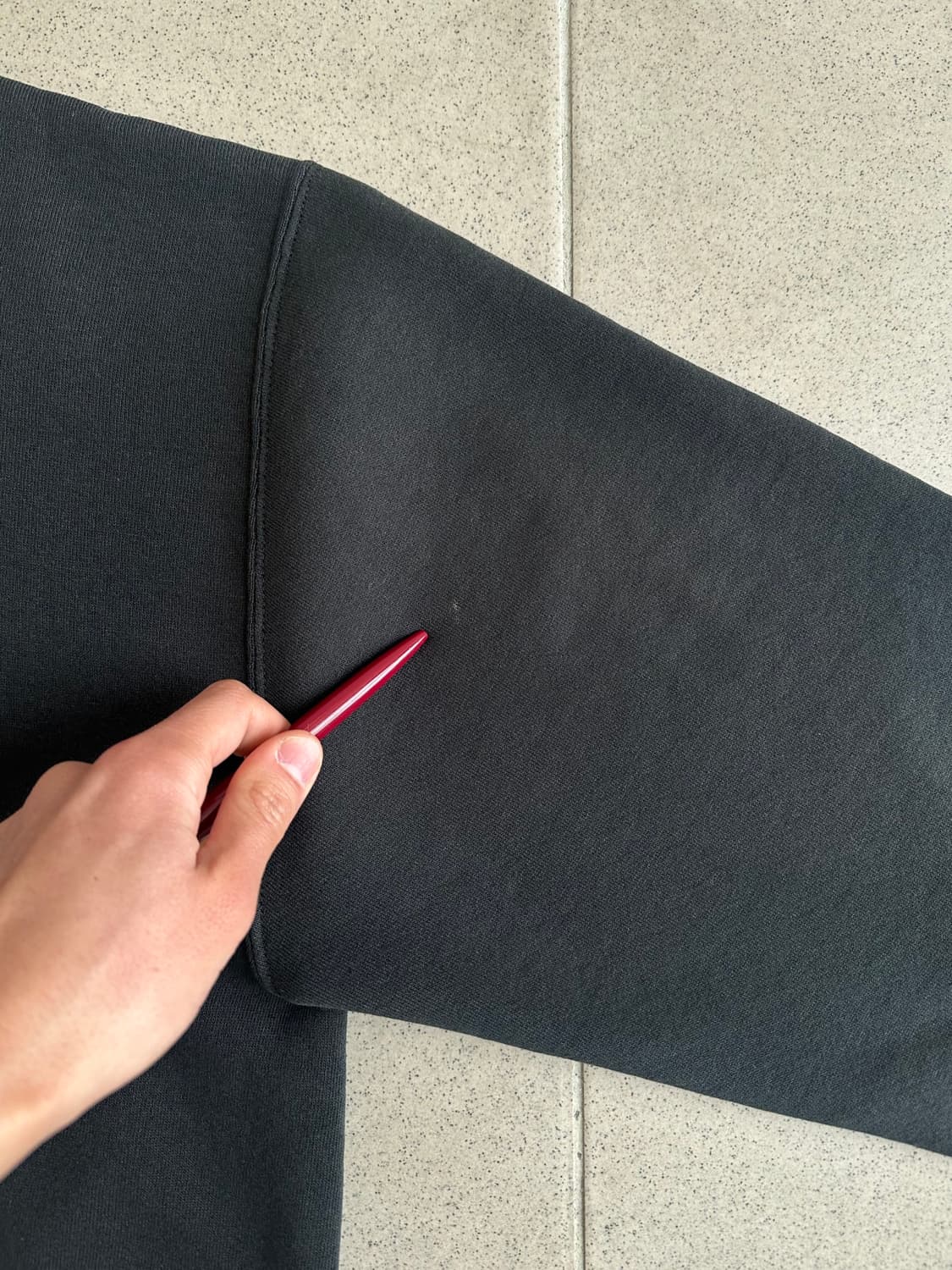 90s 빈티지 러셀 후드집업 블랙 L 상품이미지7