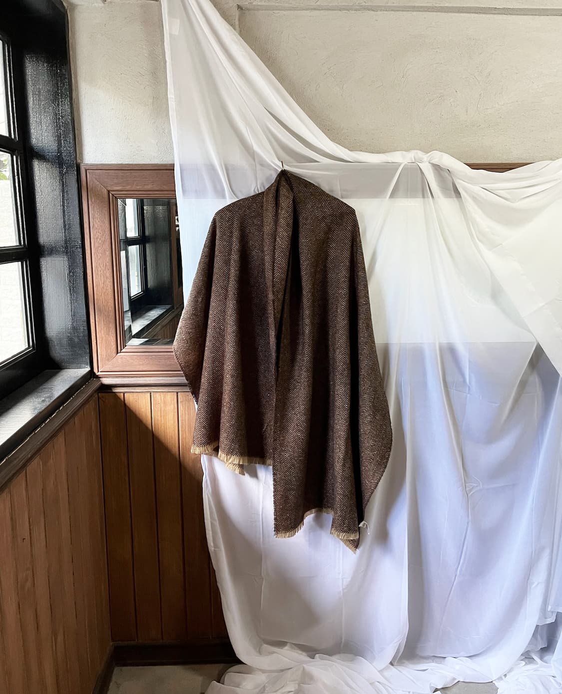 LOWRYS FARM harringbone pattern meffler 상품이미지1