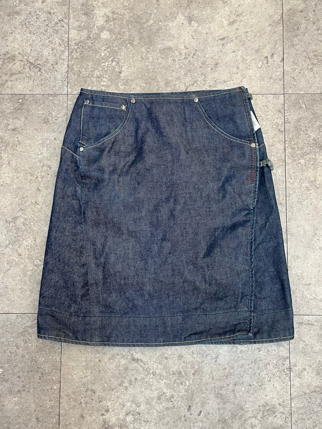 리바이스 엔지니어드 데님 랩 스커트 W26 #csz3773 상품이미지4
