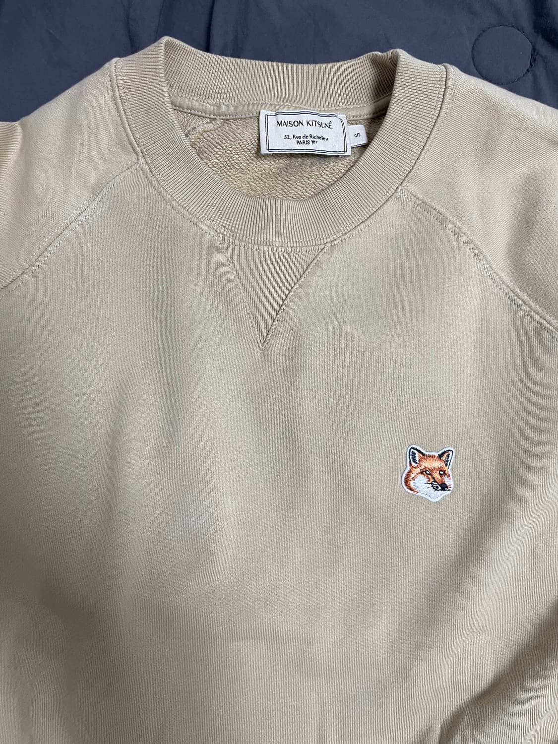 메종키츠네 폭스헤드 맨투맨S 상품이미지3