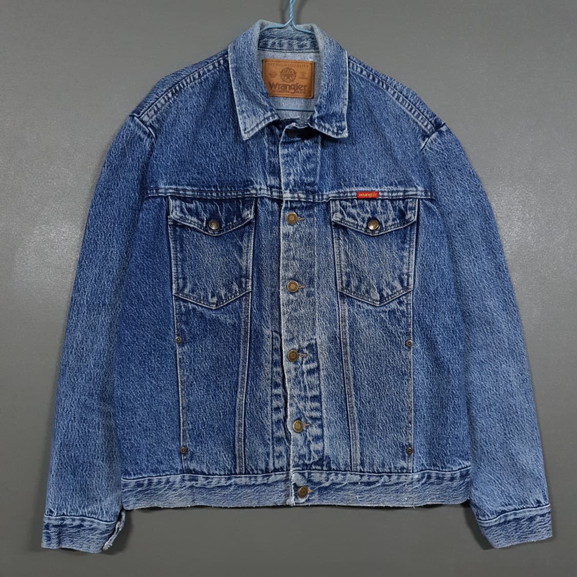 L) Wrangler 랭글러 00s 웨스턴 트러커 워크 데님 자켓 청자켓 상품이미지1