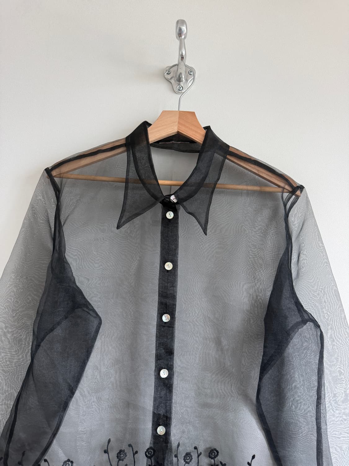 Pre owned 시스루 셔츠 상품이미지2