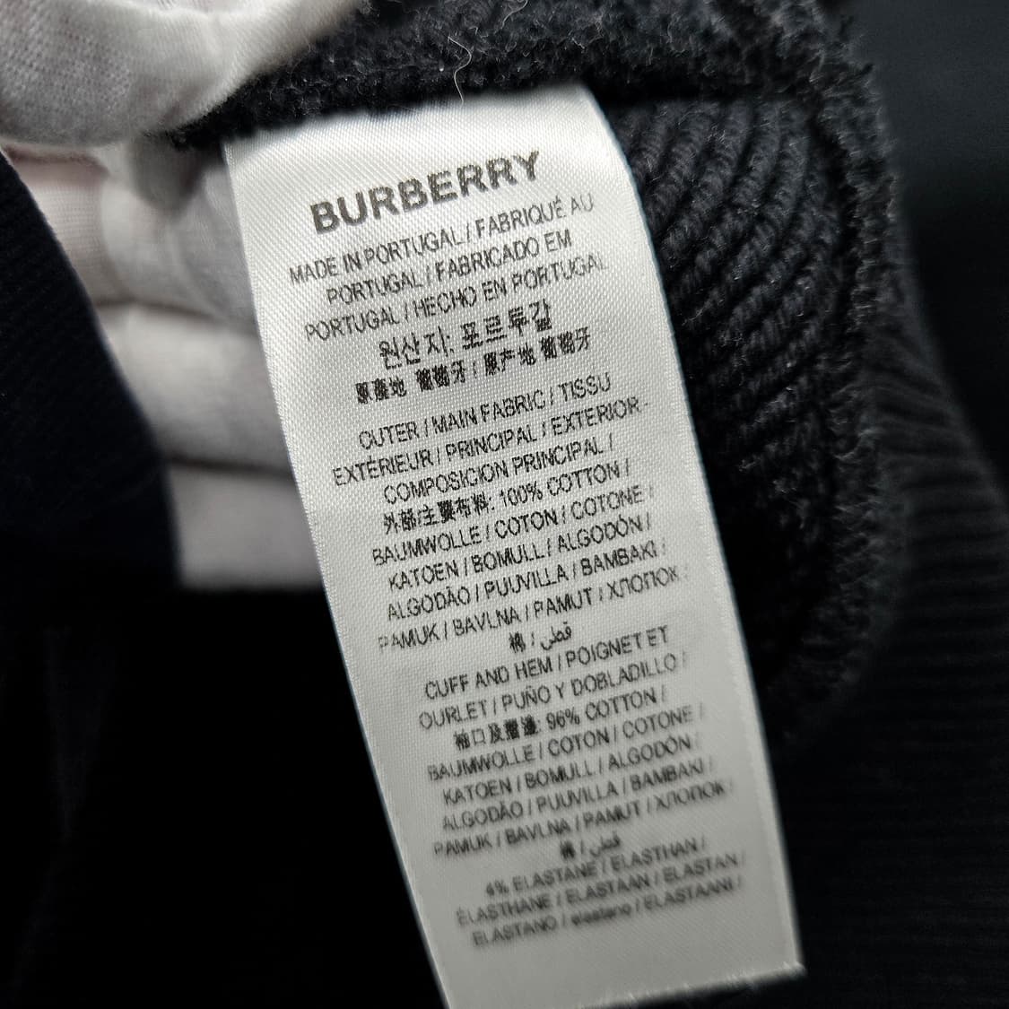 버버리 빅로고 후드 L 상품이미지5