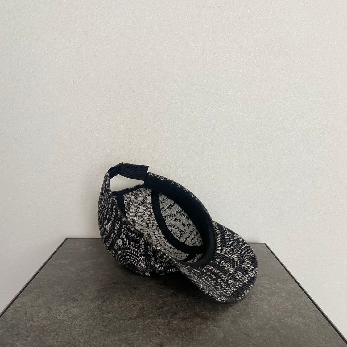 (OS) 슈프림 박스로고 캠프캡 모자 데님 블랙 상품이미지7