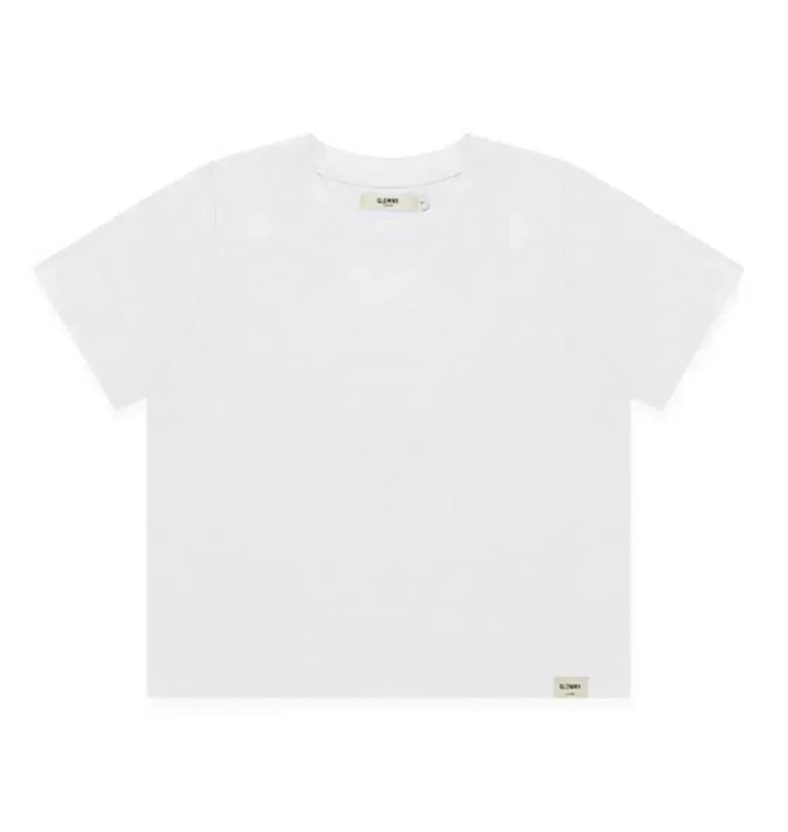 글로니 g classic soft 소프트 반팔 티셔츠 화이트 상품이미지1