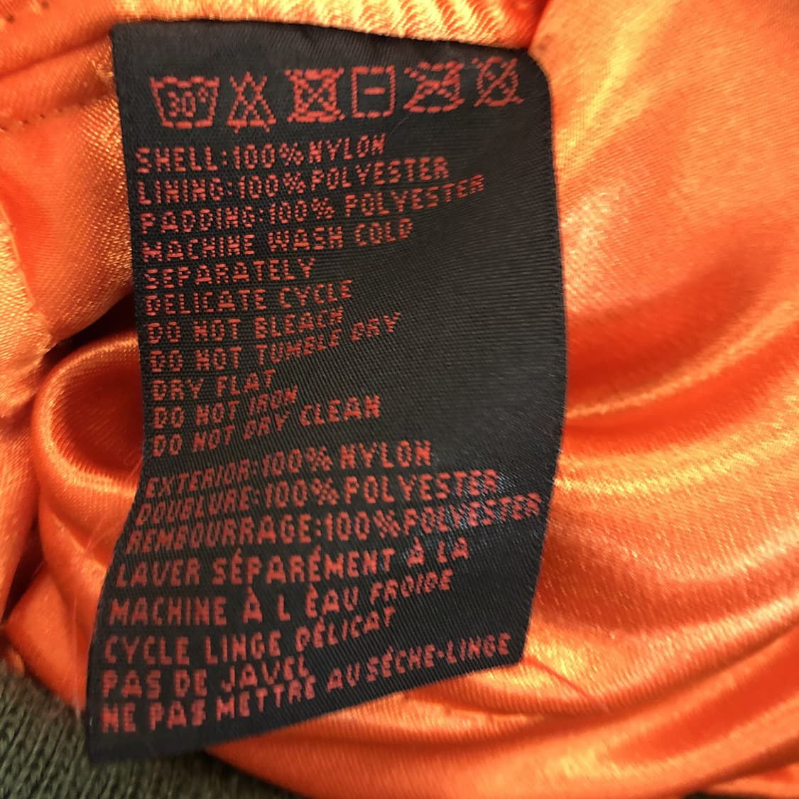 Schott 쇼트 NYC MA-1 플라이트 오리지널 항공점퍼 L 상품이미지6