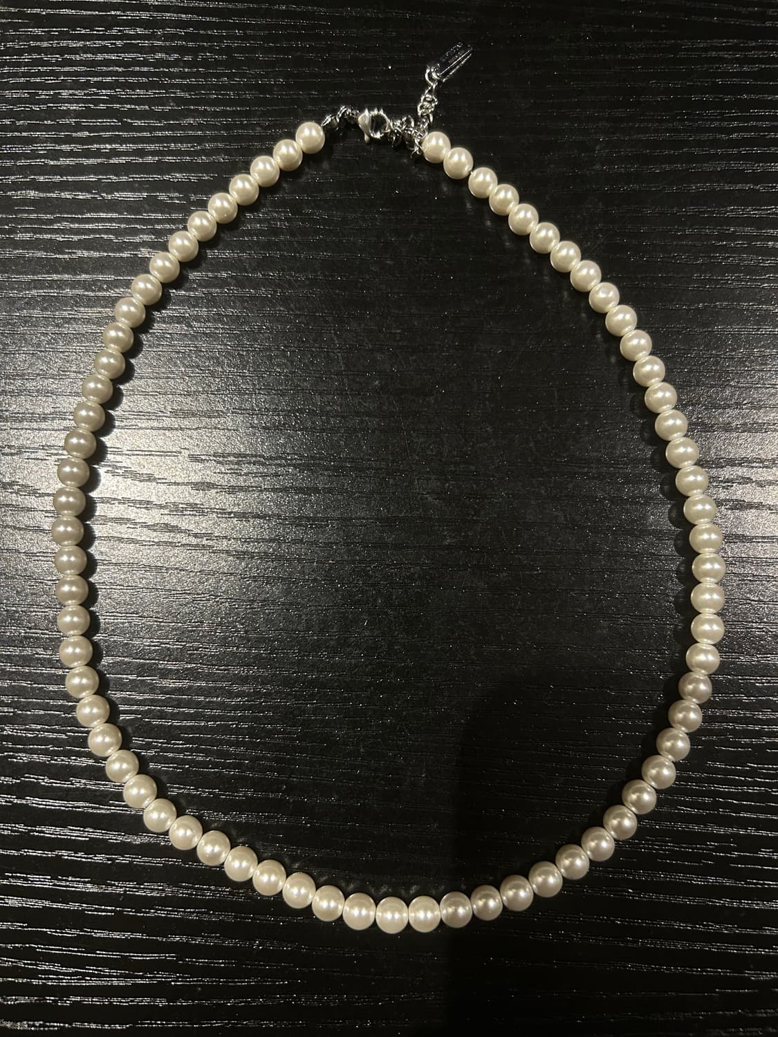 실버테그 진주 목걸이 상품이미지2