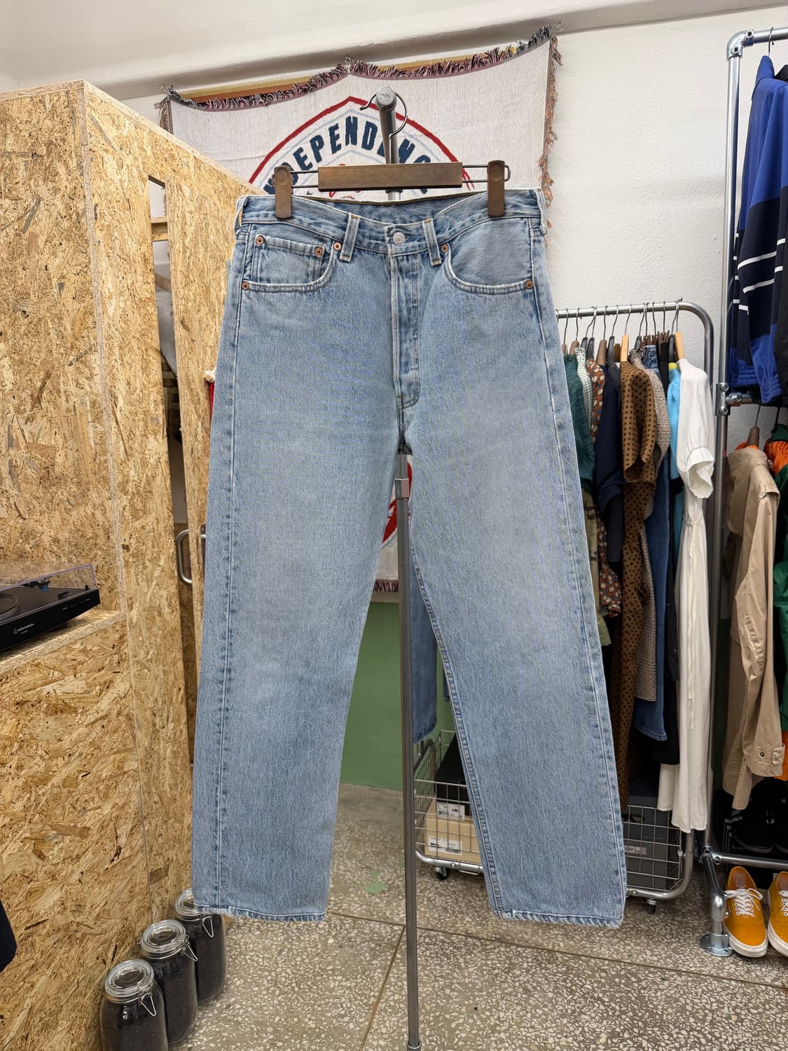 90‘s MADE IN USA 리바이스 501 데님 팬츠 상품이미지1