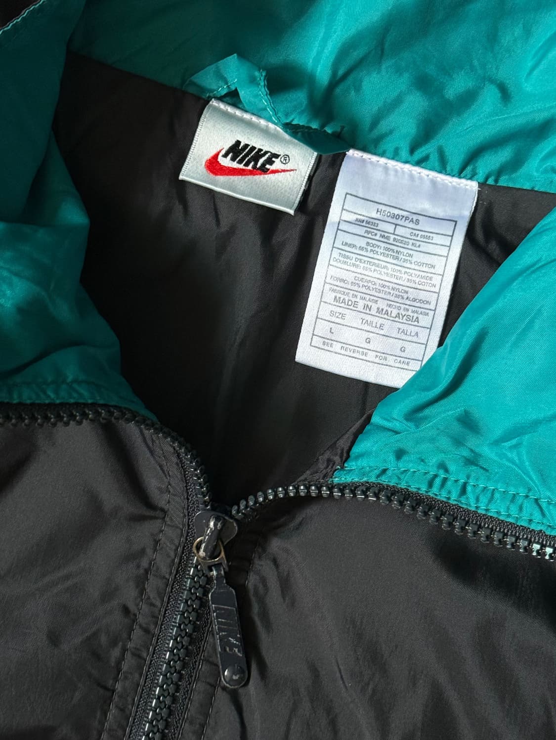 90s 나이키 올드스쿨 빅로고 바람막이 자켓 (105) 상품이미지3