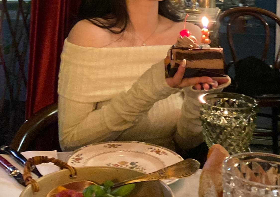 (초희귀매물) 애즈온 글리터 오프숄더 탑 아이보리 상품이미지2