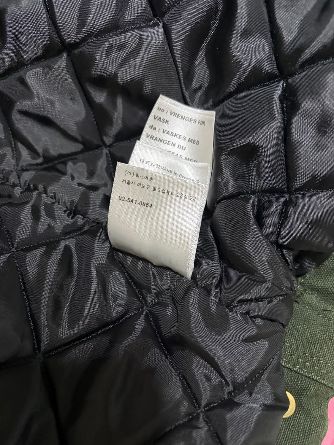 칼하트 WIP OG 디트로이트 자켓 올리브 L 판매합니다 상품이미지5