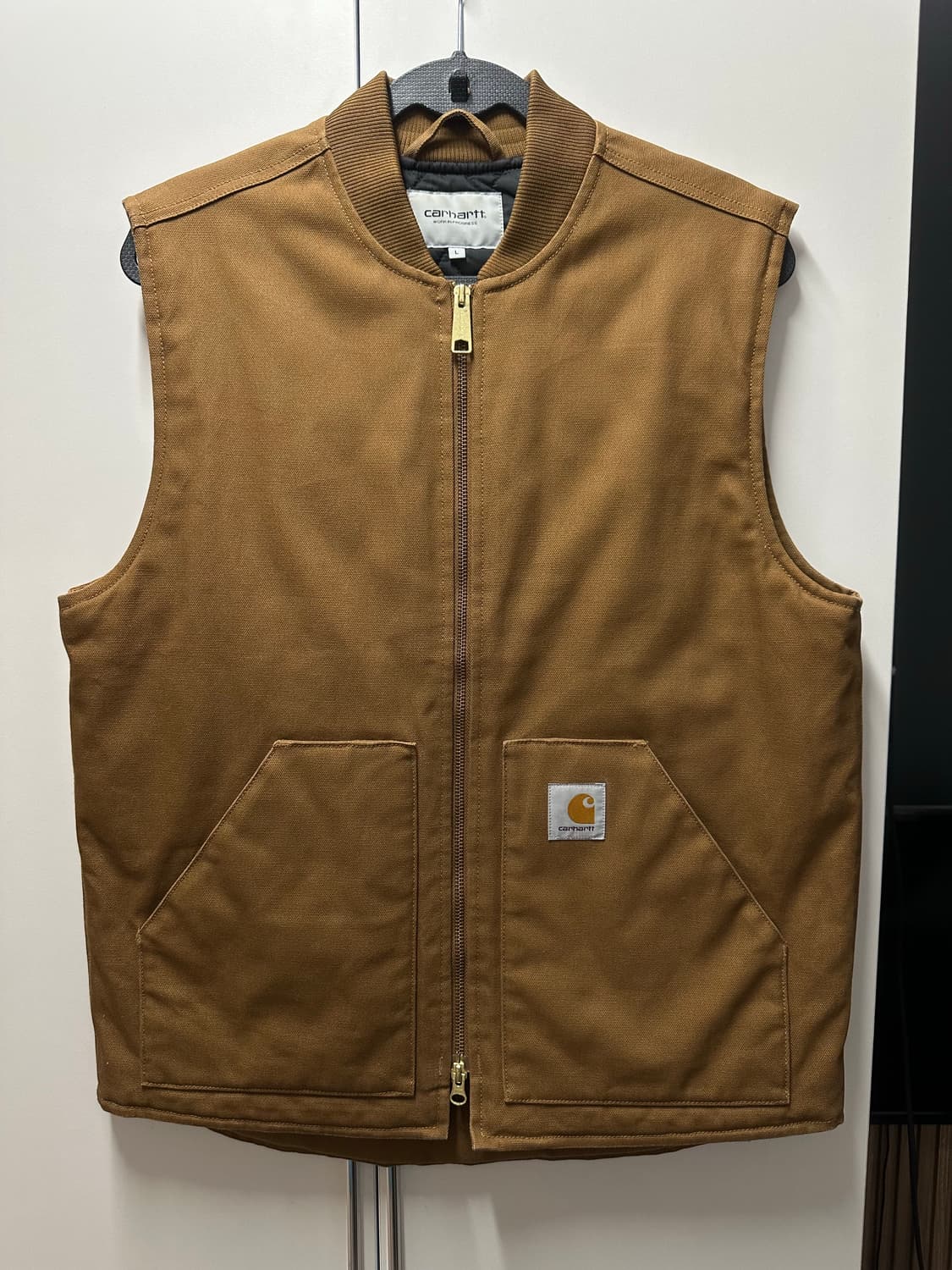 칼하트 브라운 조끼 L 상품이미지1