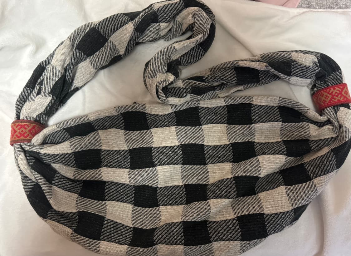 캐피탈 블록체크 스너프킨 백 상품이미지2