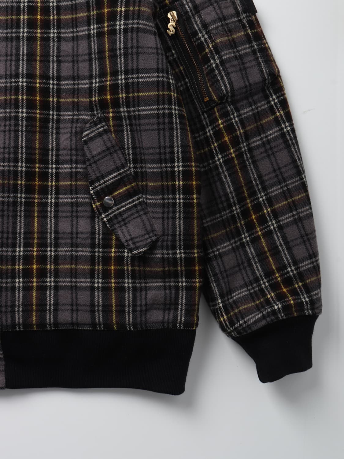 SWAGGER Plaid Wool MA-1 Jacket 상품이미지6