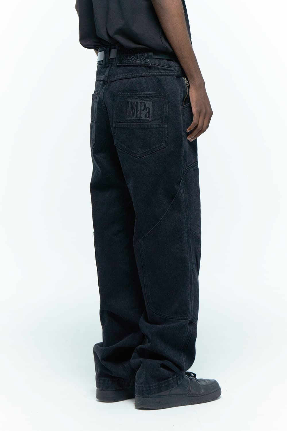 플라스틱프로덕트 MPa calf pocket pants (Black S) 상품이미지2