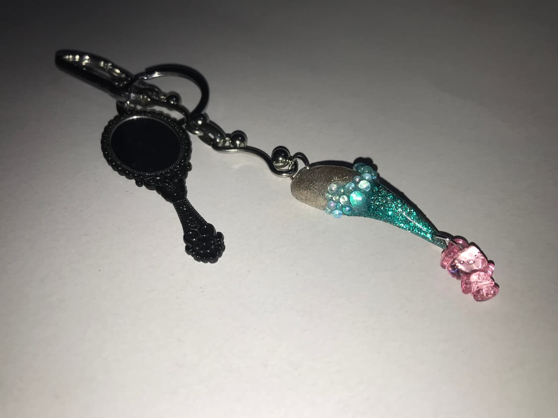 cat claw nail tip keyring🎀👛 상품이미지6