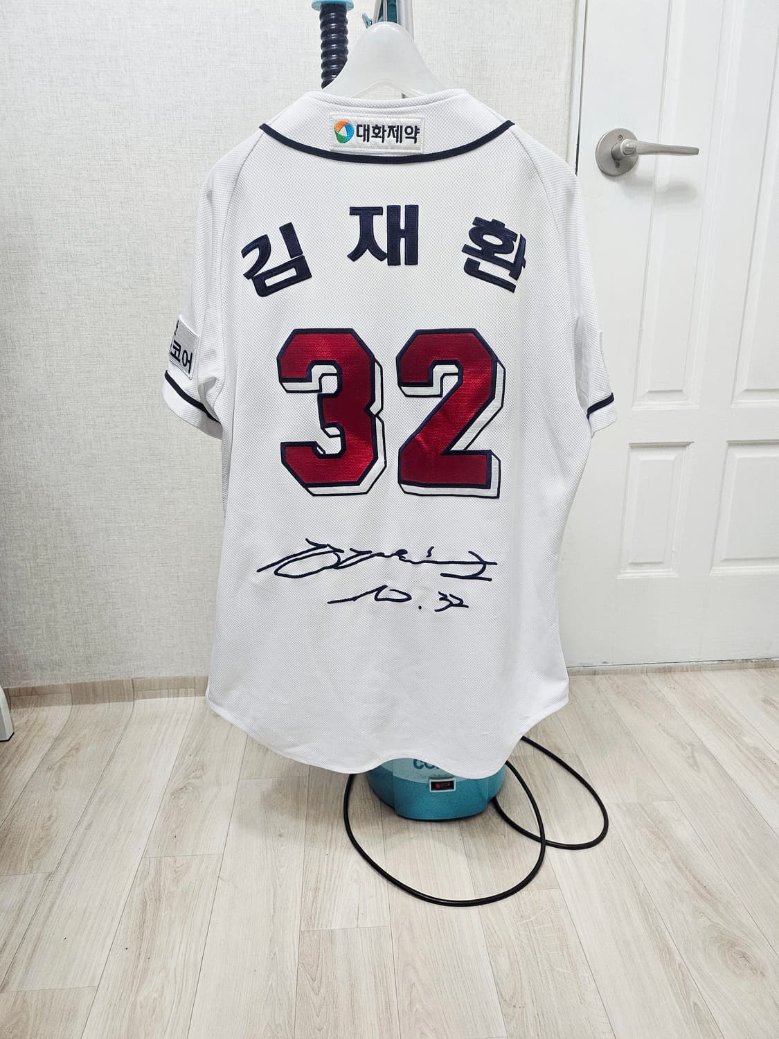 (100)L ☆초대장급☆ 위팬 두산베어스 [김재환] 싸인자수 유니폼 상품이미지7