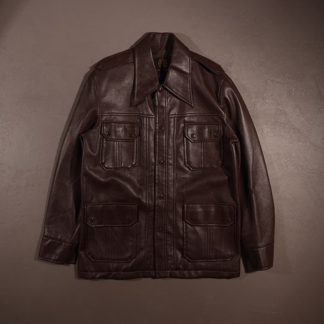 빈티지 레더 퍼티그자켓 상품이미지1