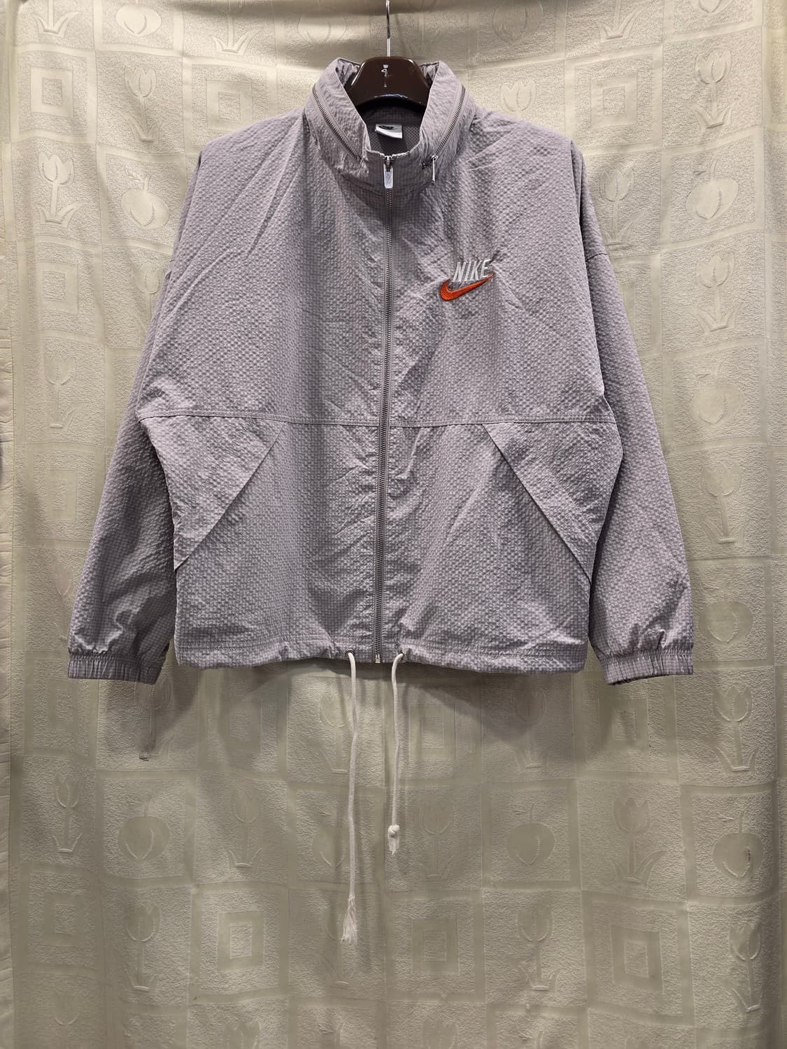 거의새거) 나이키 트렌드 스우시 우븐 자켓 그레이 100 상품이미지1