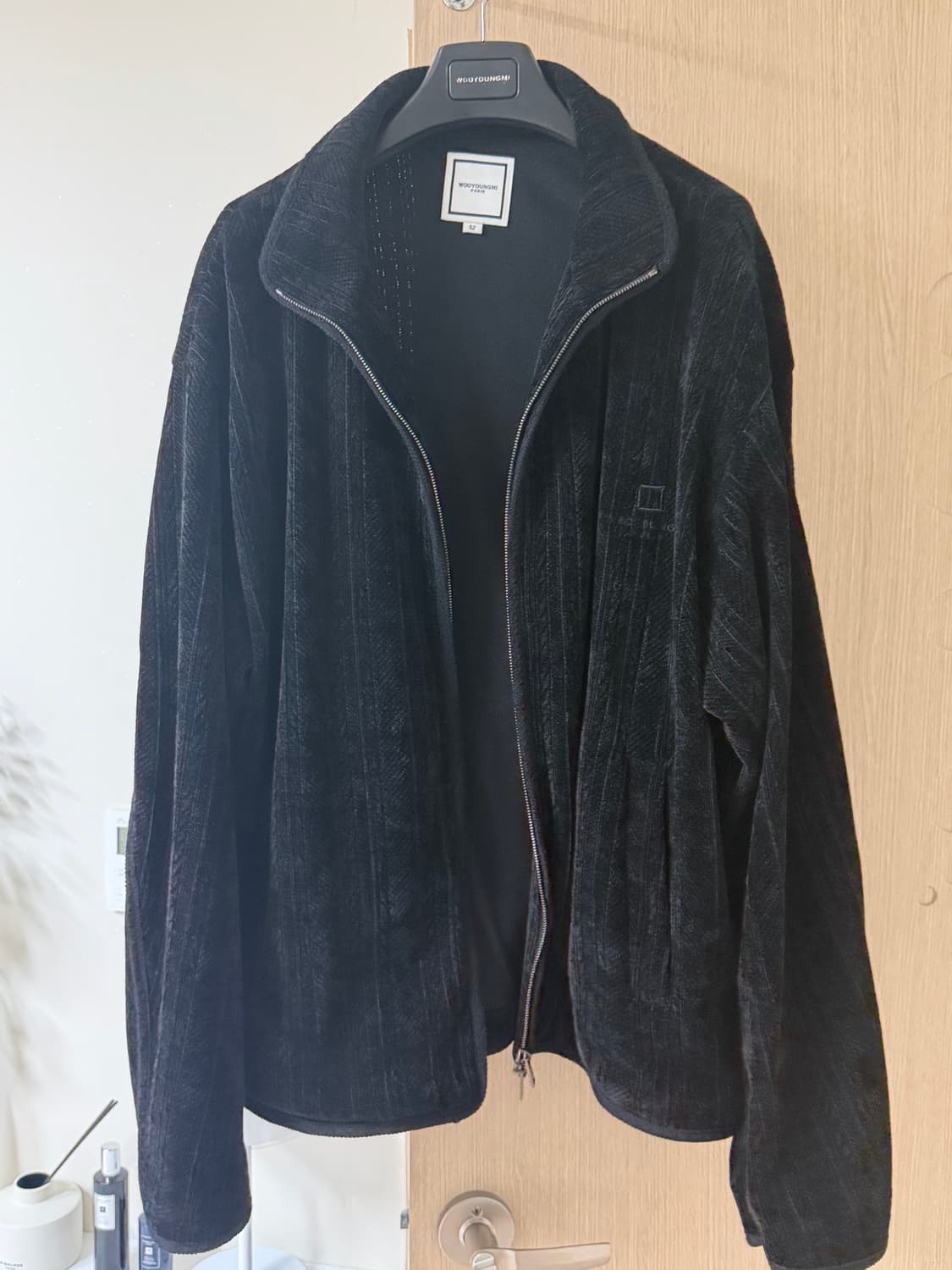 우영미 니팅벨벳 셋업 상품이미지1