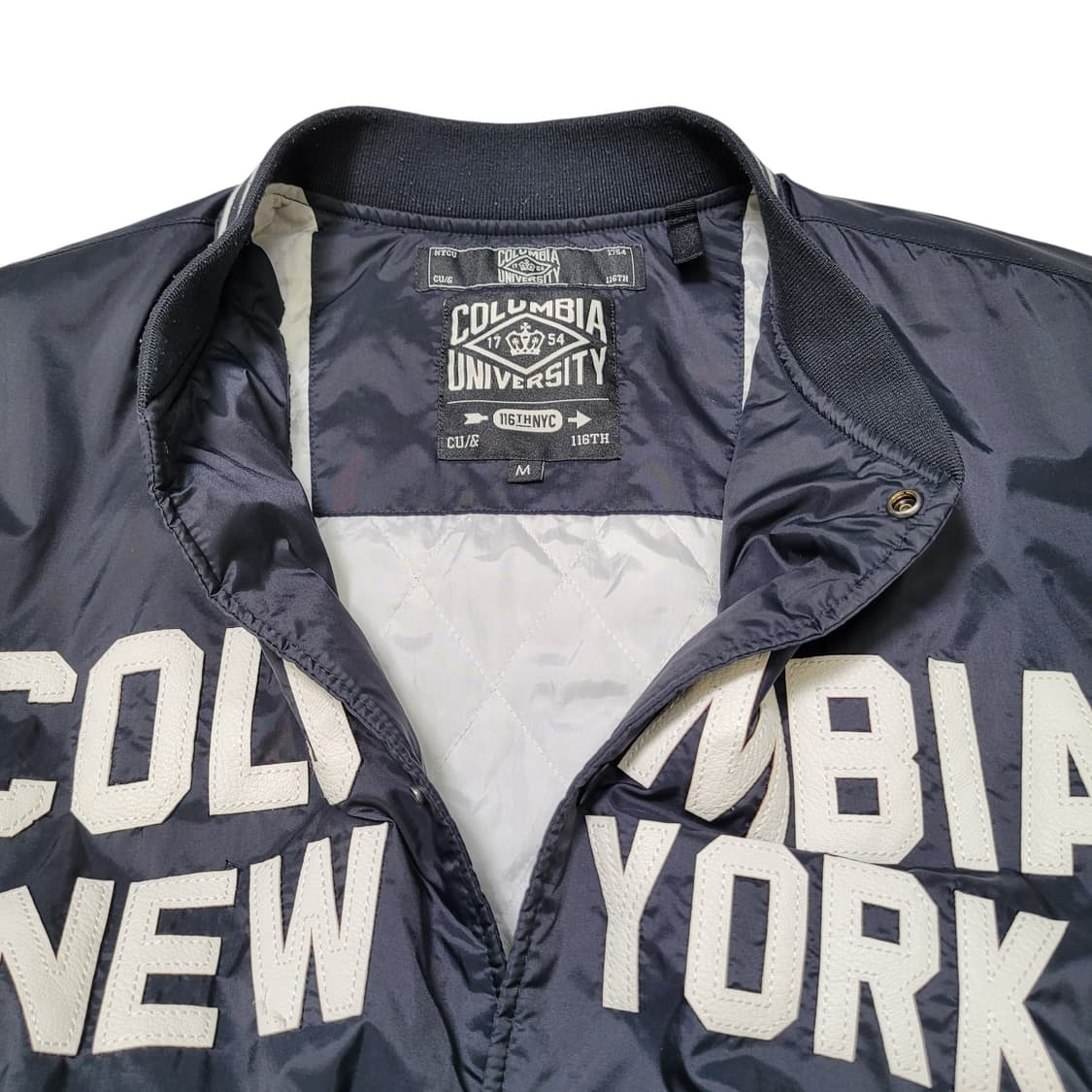 컬럼비아 유니버시티 아치로고 바시티 자켓 상품이미지3
