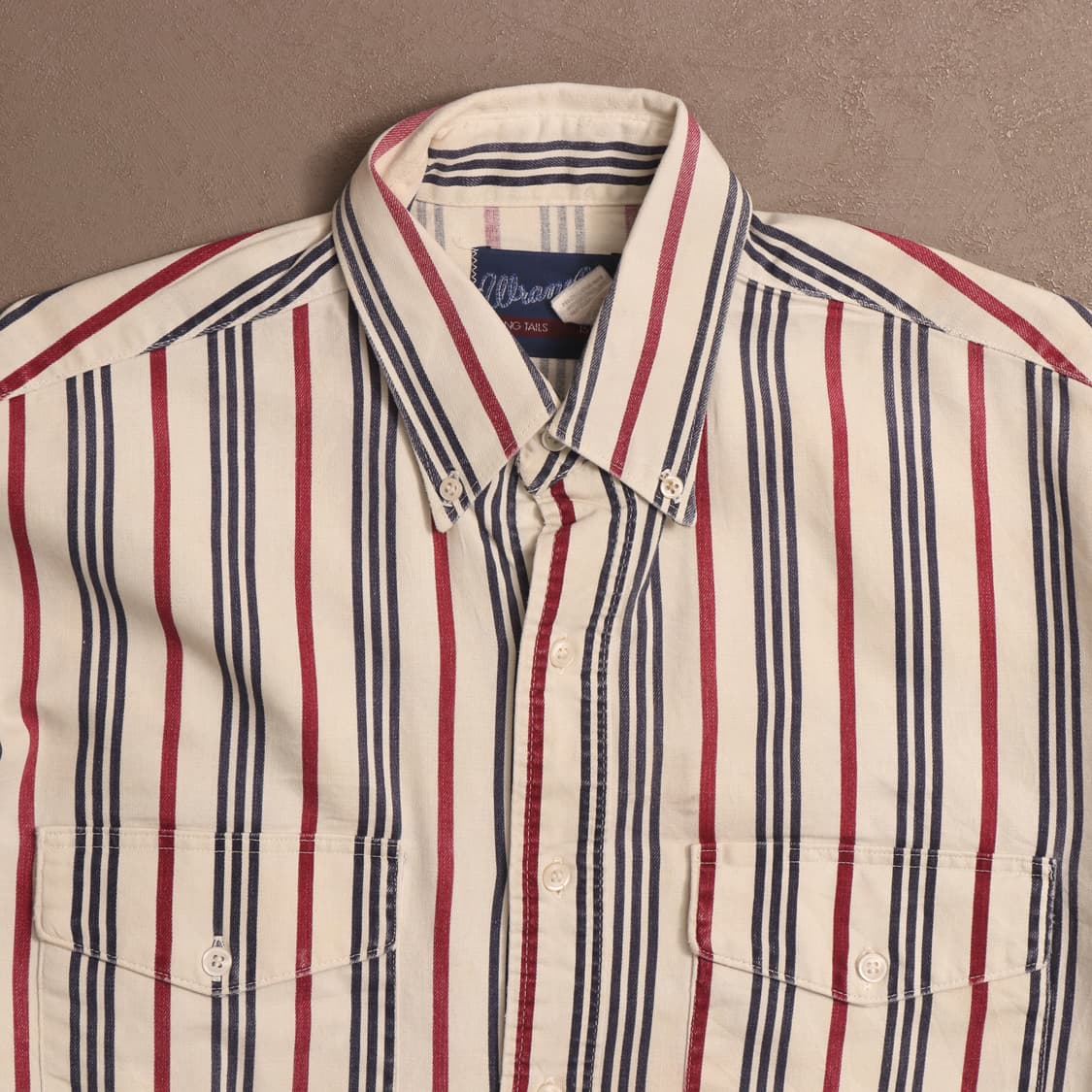 90's 랭글러 웨스턴 스트라이프 셔츠 A1707 상품이미지2