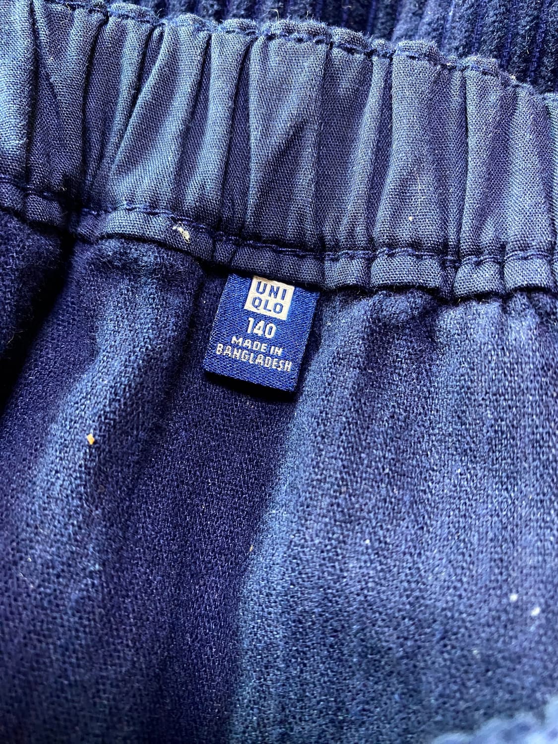 Navy Corduroy A-Line Mini Skirt 상품이미지5