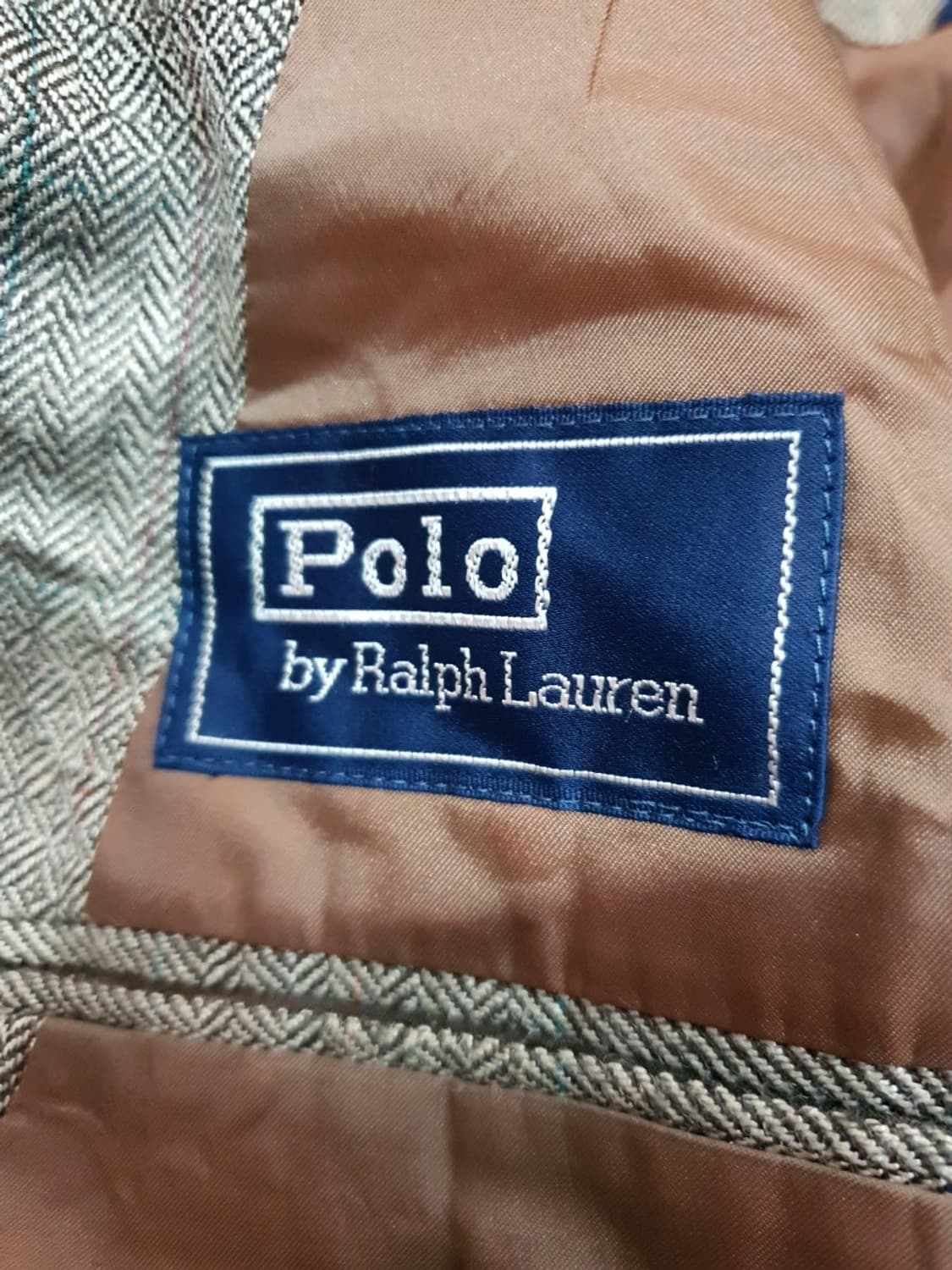 폴로 랄프로렌 90s 실크 울혼방 헤링본 블레이저 일본판

 상품이미지2