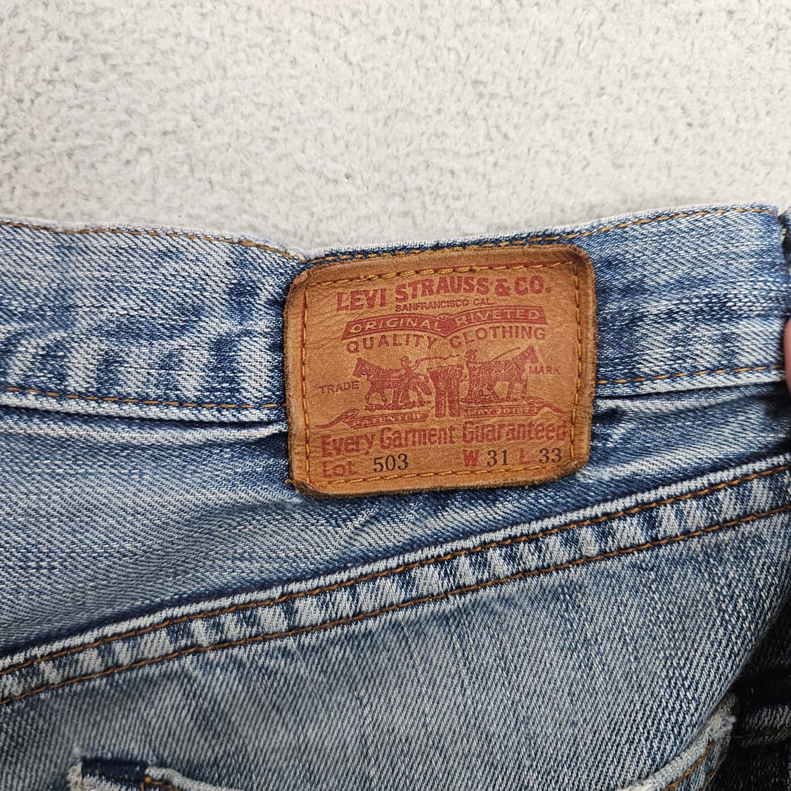 리바이스 503 데님 31 33 마이클피트 상품이미지8