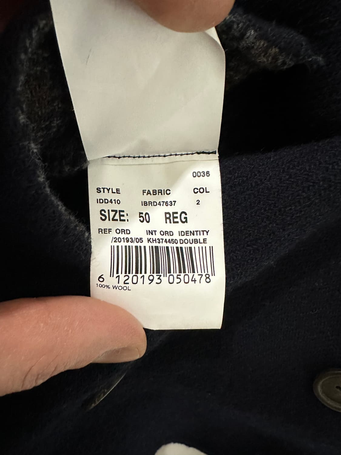 라르디니 리버시블 코트 상품이미지6