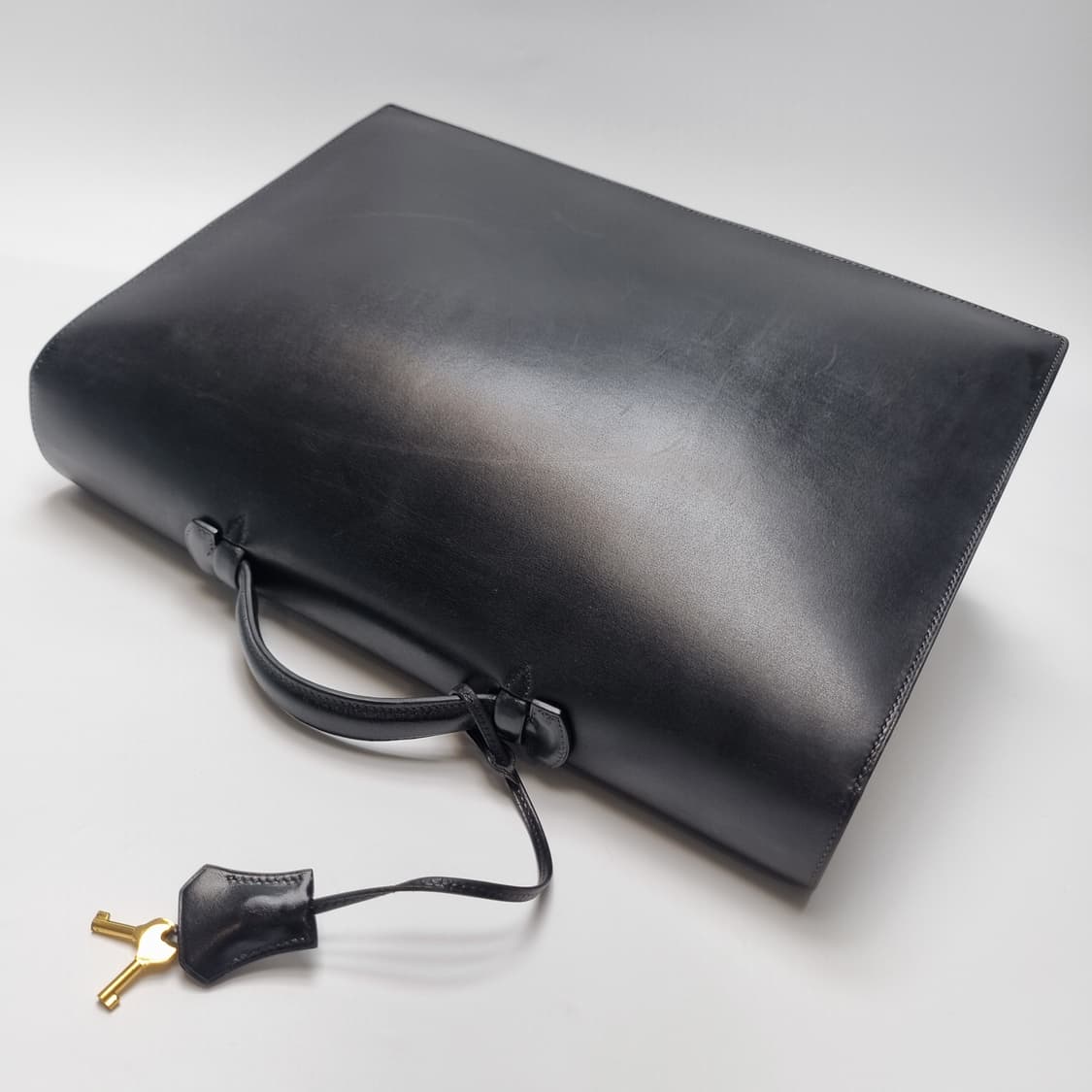 에르메스 삭아데페슈 41 블랙 금장 브리프케이스 남여공용(상급,서류가방) 상품이미지6