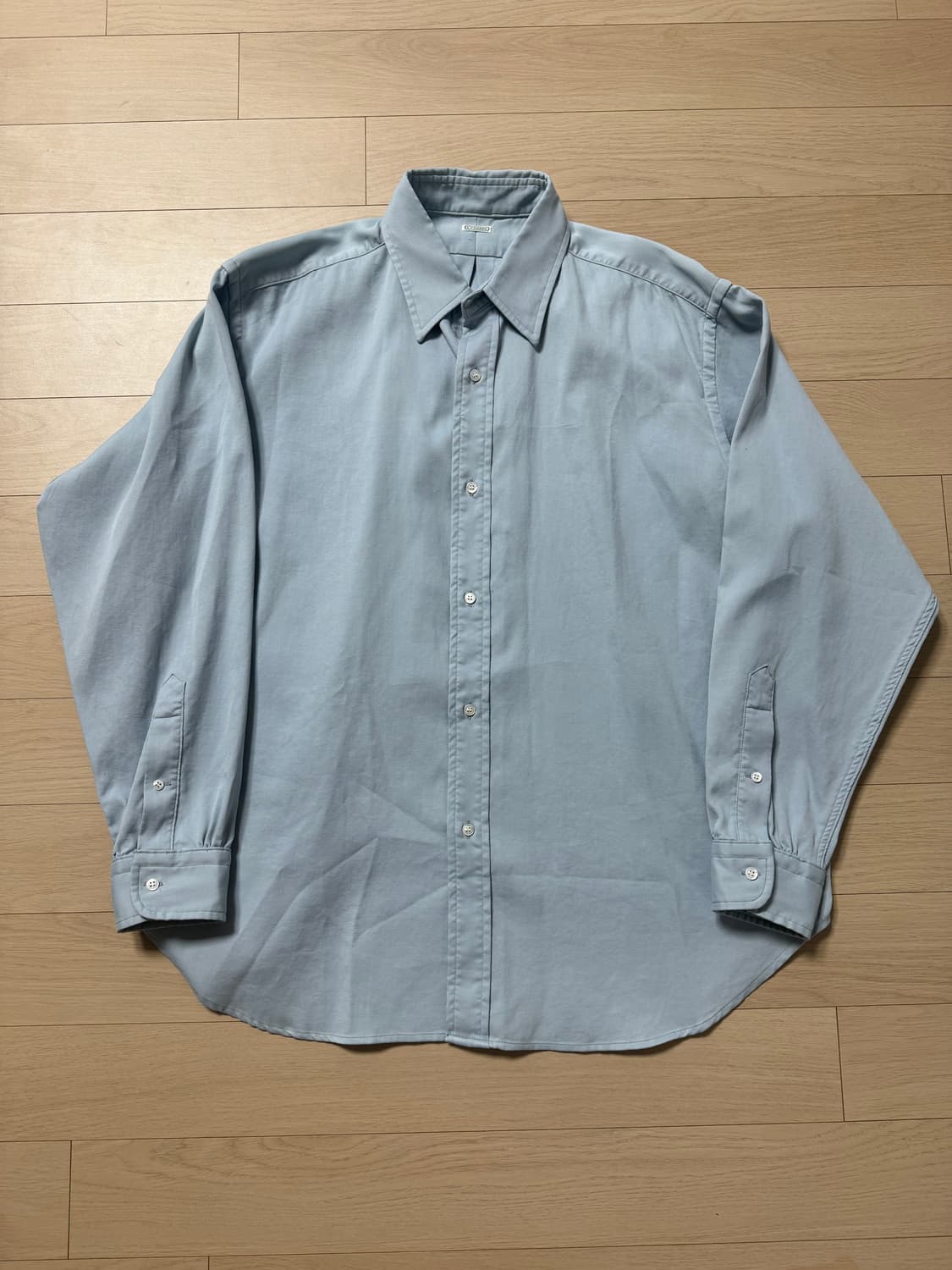 아프레쎄 더블위브 셔츠 라이트그레이 2사이즈 상품이미지1