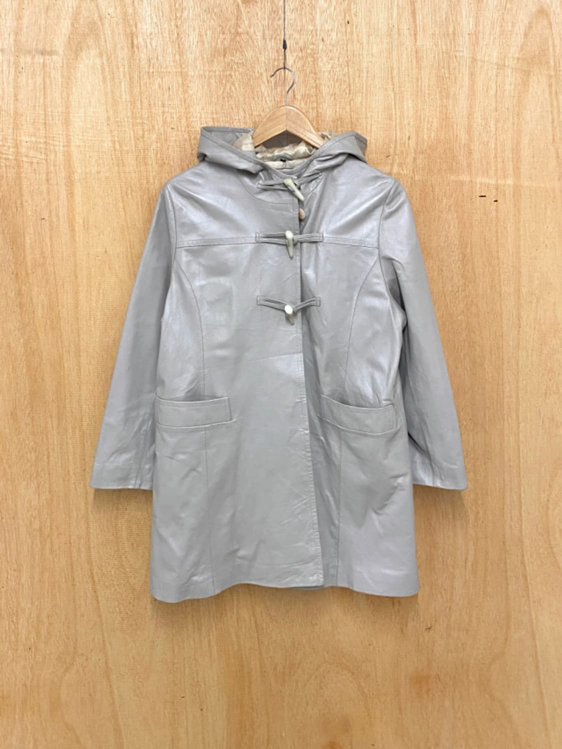 BALMAIN leather duffle coat 발망 레더 더플코트 상품이미지1