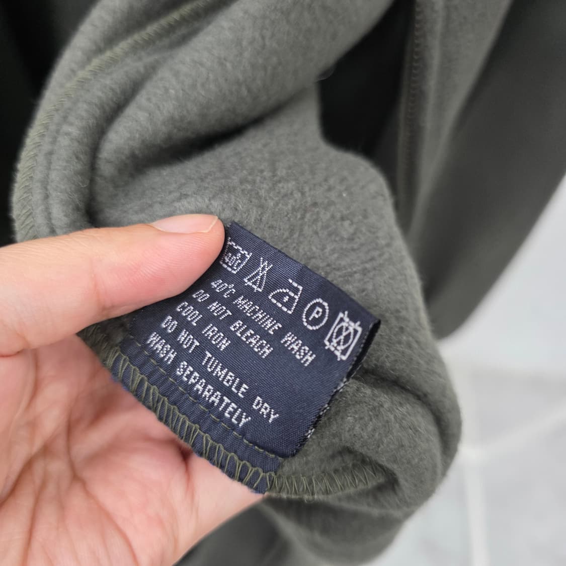 폴로 랄프로렌 플리스 집업 해링턴 자켓XL 상품이미지10