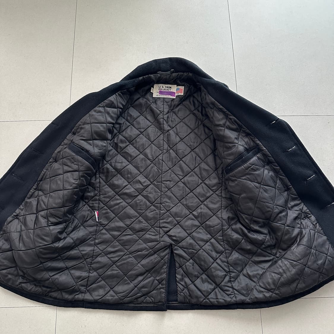 90s 쇼트 Schott 740N 피코트 (사이즈 38) 상품이미지7