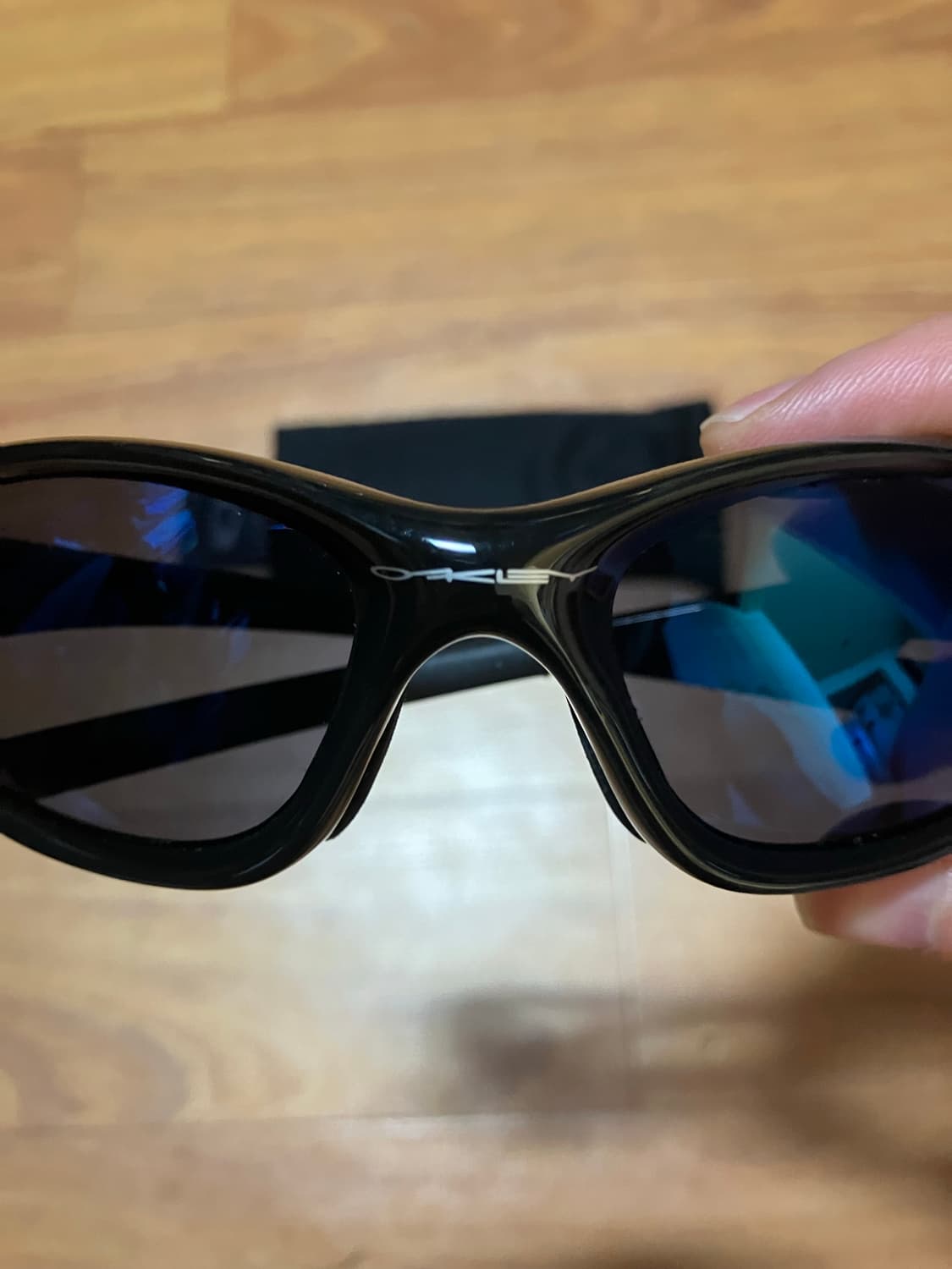 오클리 xx 트웬티 폴리쉬드블랙 아이스이리듐 상품이미지2