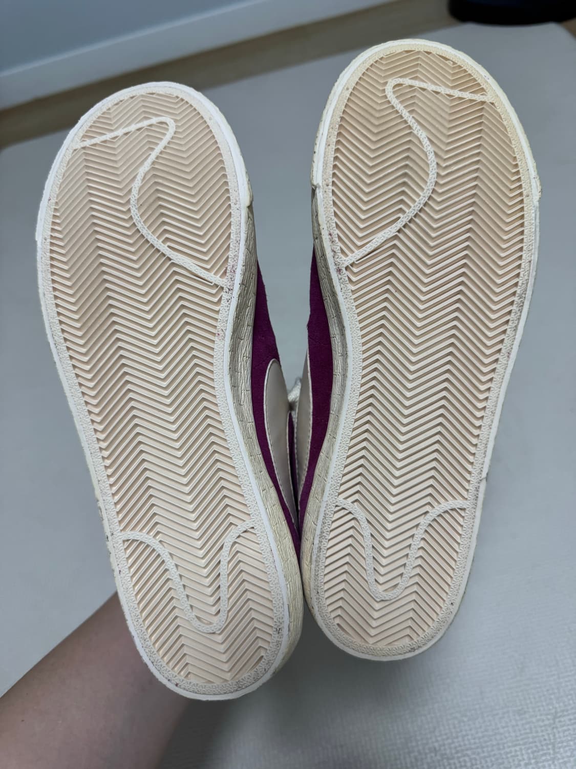 나이키 블레이져 미드 스웨이드 빈티지 레이브 핑크 상품이미지5