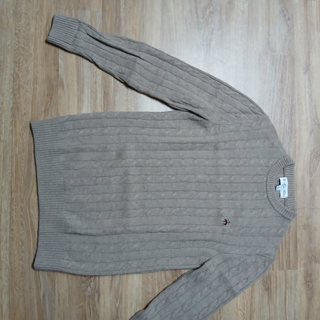 브룩스브라더스 꽈배기 니트 S 90 상품이미지3