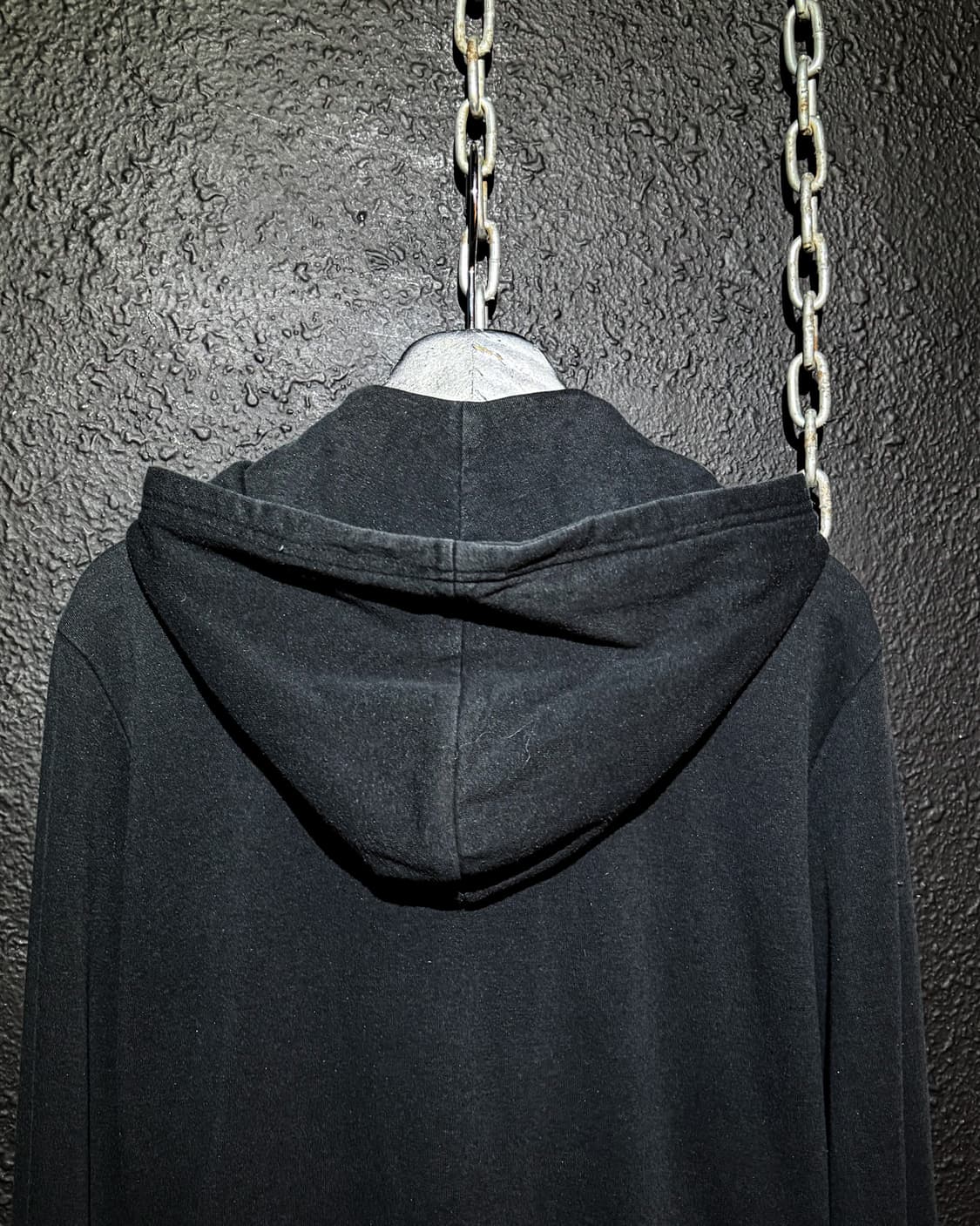 ABAHOUSE - Black double zipper Hoodie 상품이미지6