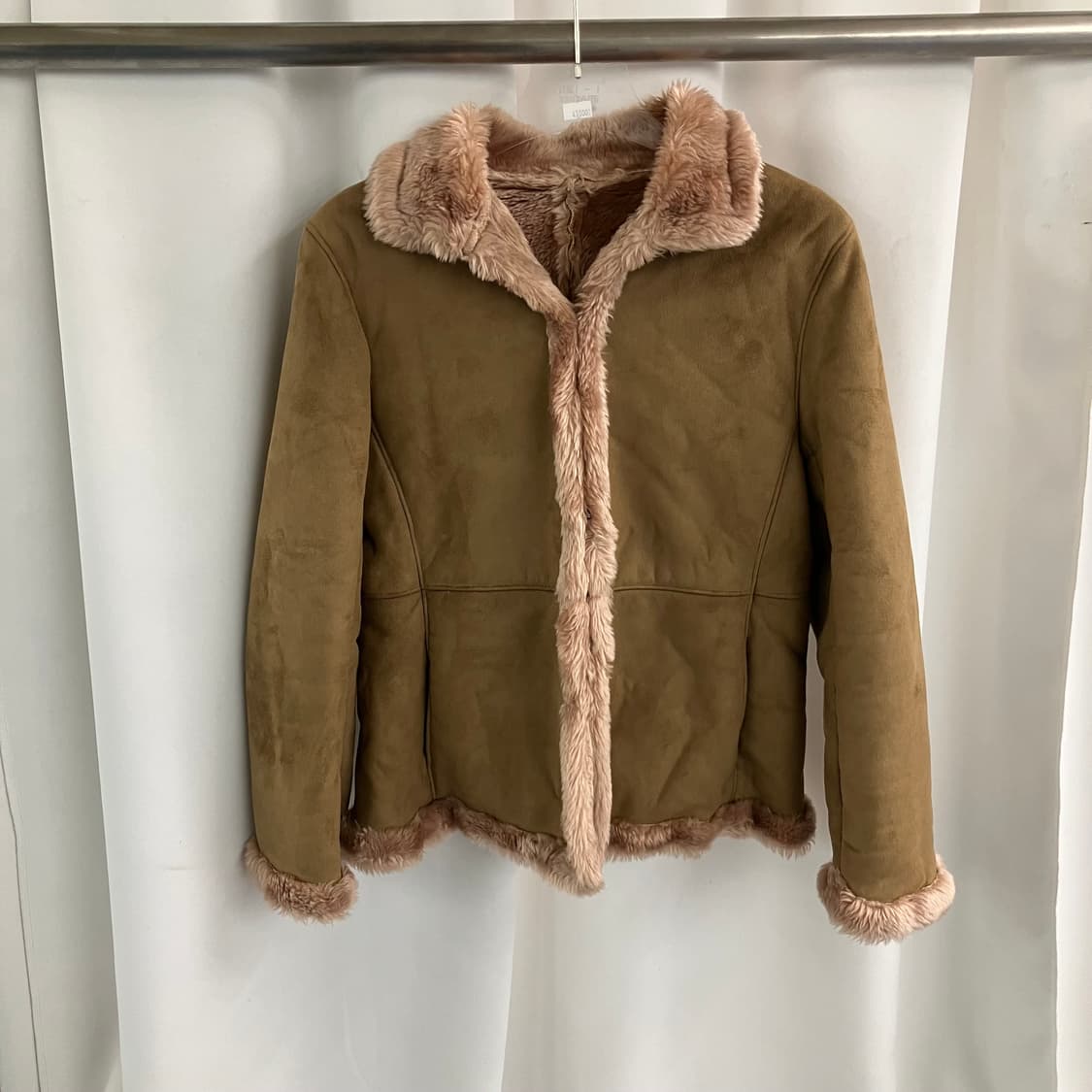 VTG 빈티지 스웨이드 무스탕 퍼자켓 상품이미지1