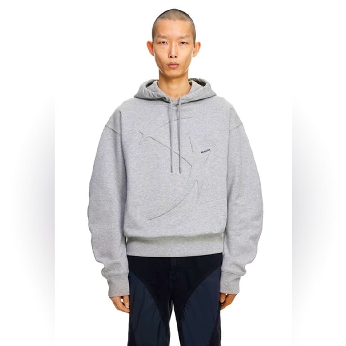 [xl] 뮈글러 h&m 후디 그레이 상품이미지1