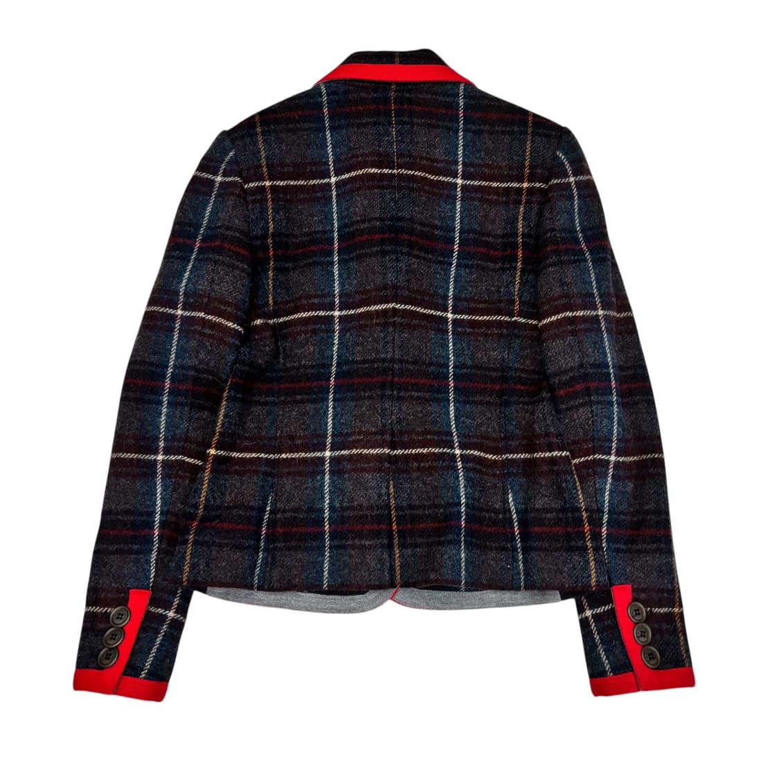 Jc de 카스텔바작 울 체크 자켓 상품이미지5