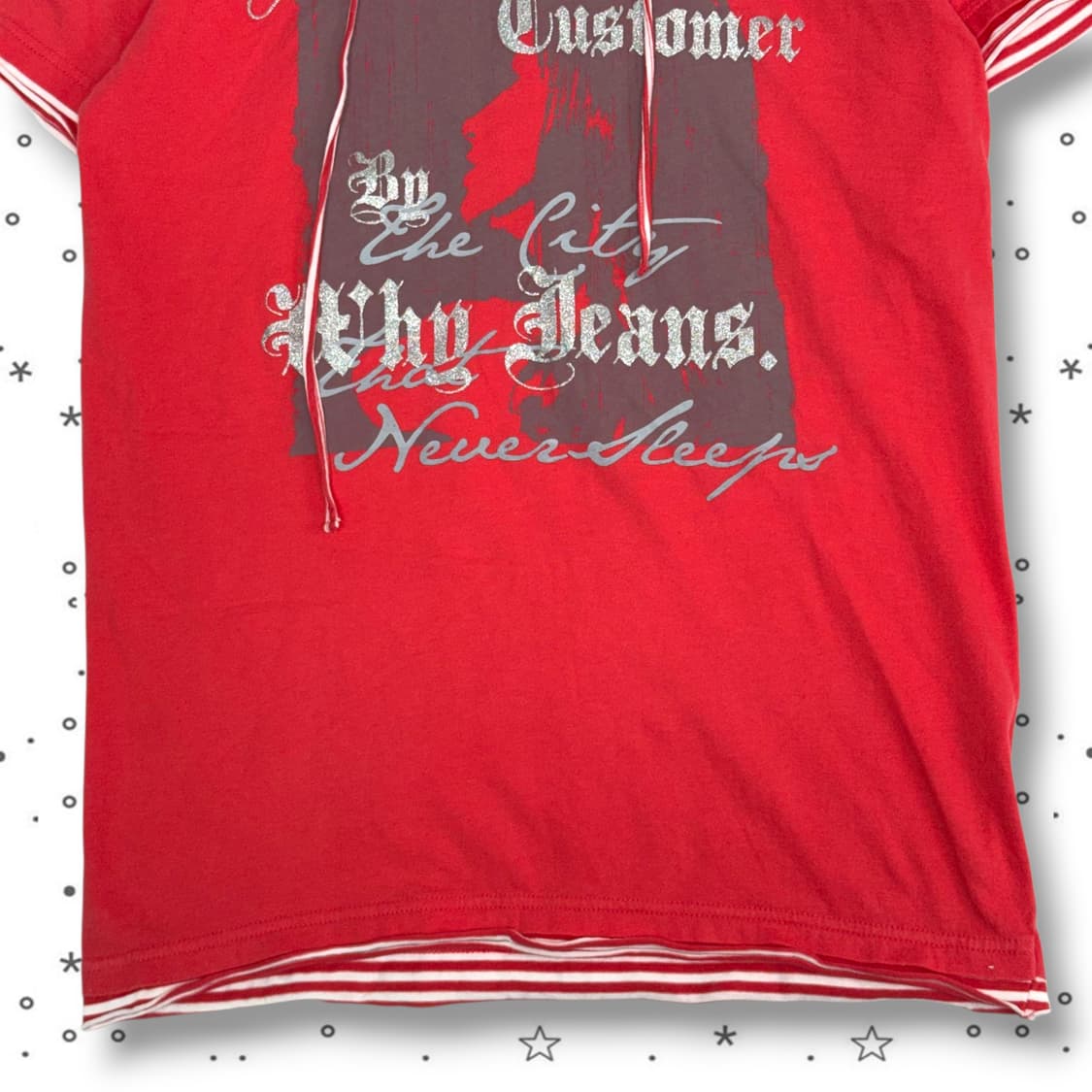 95 UNIONBAY 유니온베이 후드 반팔 티셔츠 상품이미지5