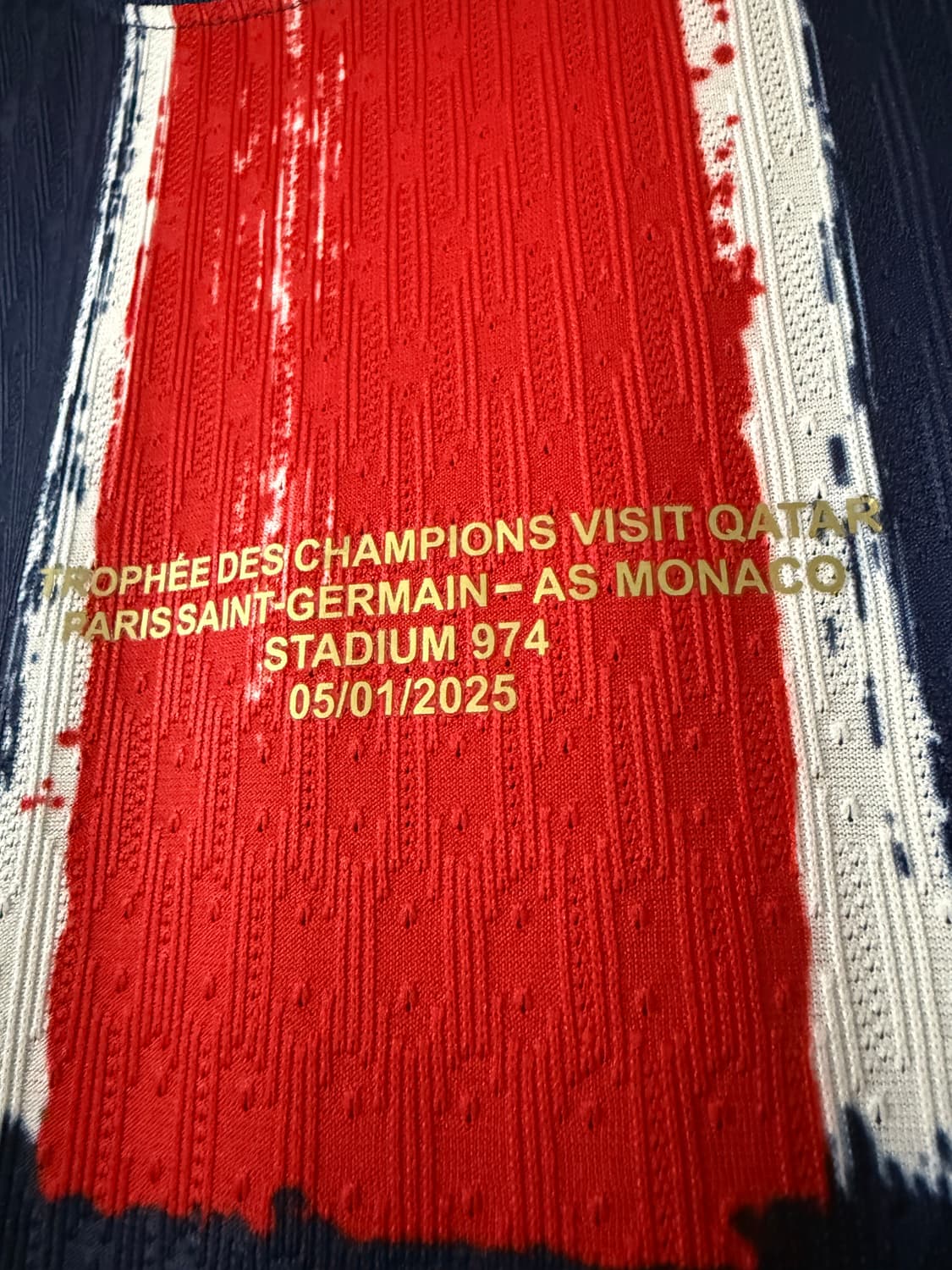 24/25 PSG 어센틱 #10 뎀벨레 유니폼 상품이미지3