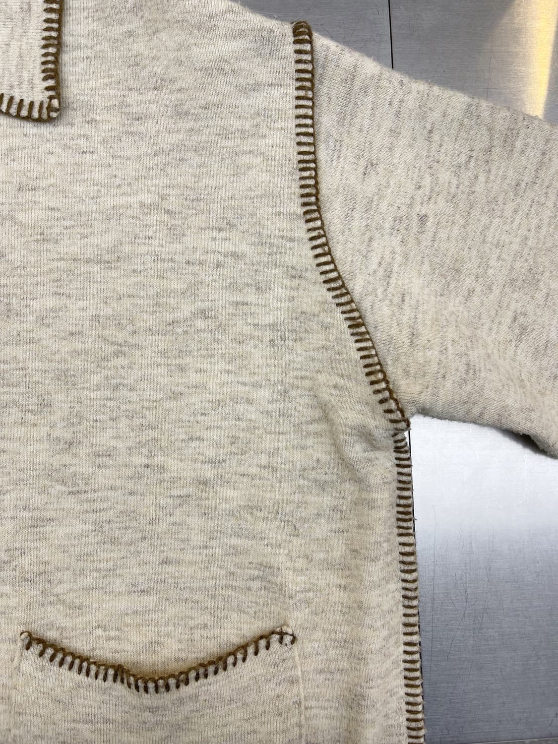 프릭스스토어 스티치 디테일 가디건 상품이미지5