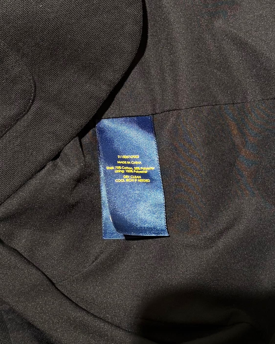 폴로 랄프로렌 블랙 금장자수 블레이저 자켓 상품이미지8