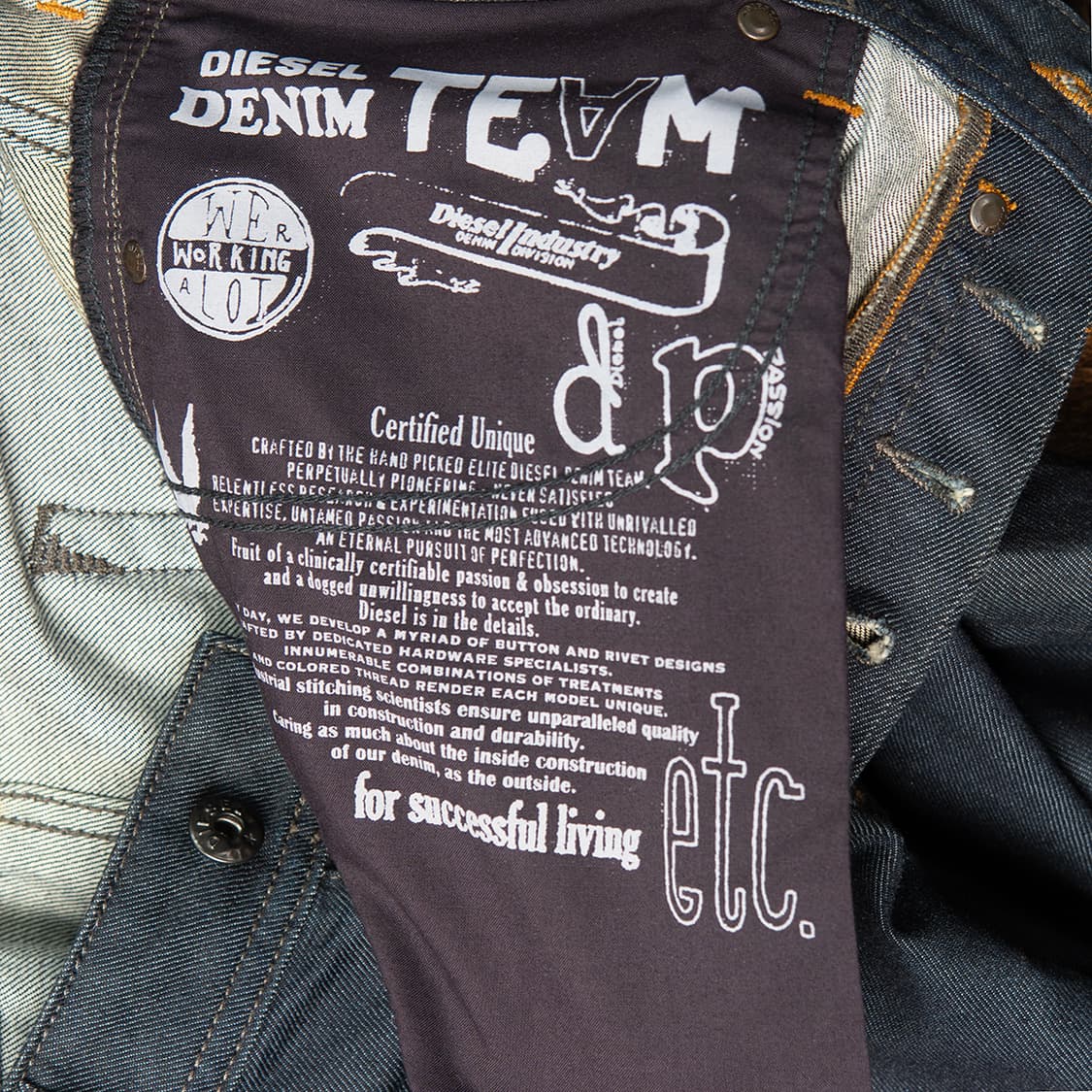 [31] 디젤 사파도 SAFADO 0661D 데님팬츠 다크 인디고  상품이미지9