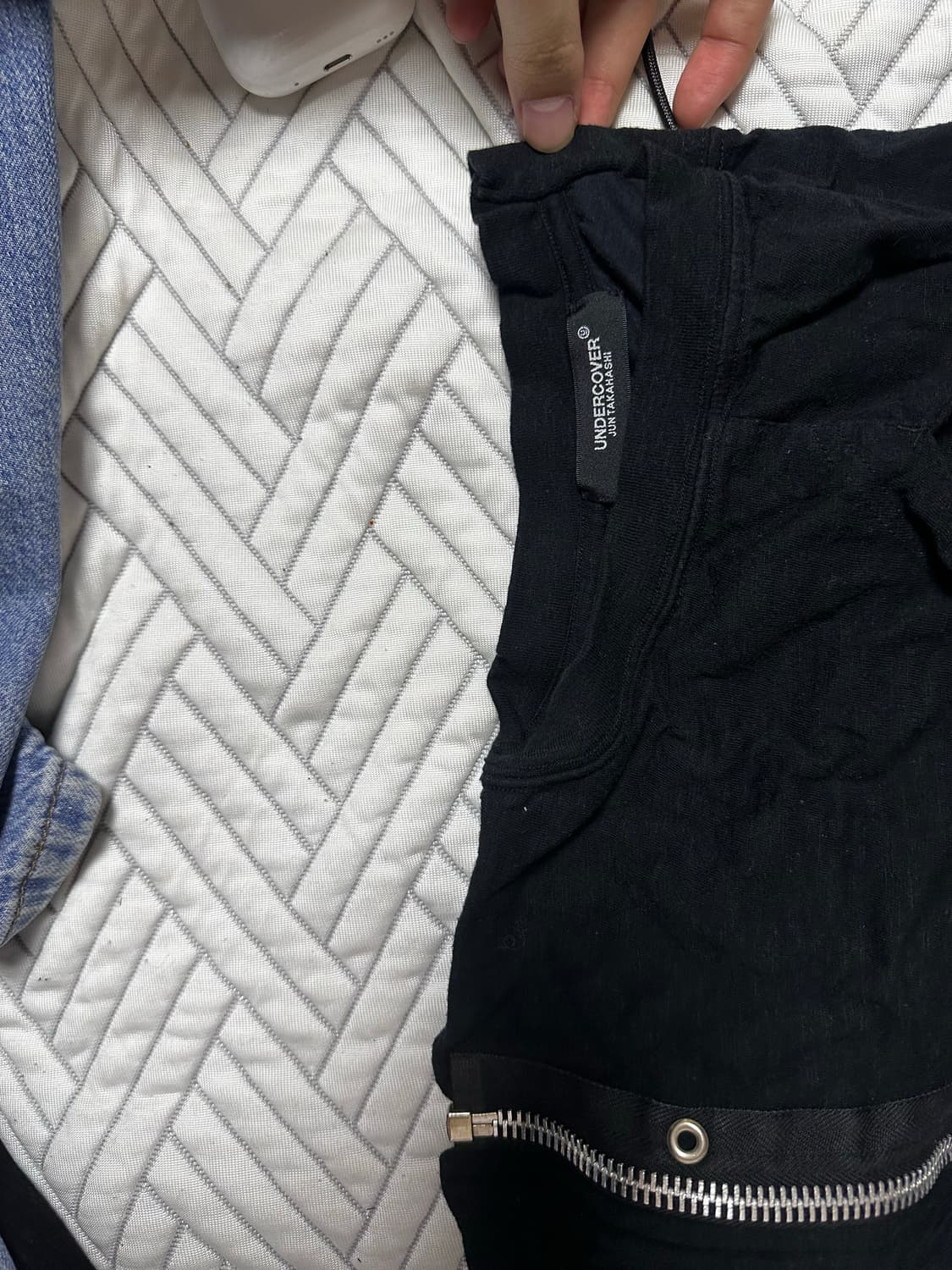 언더커버 24ss 레이어드 후드 집업 2사이즈 상품이미지8