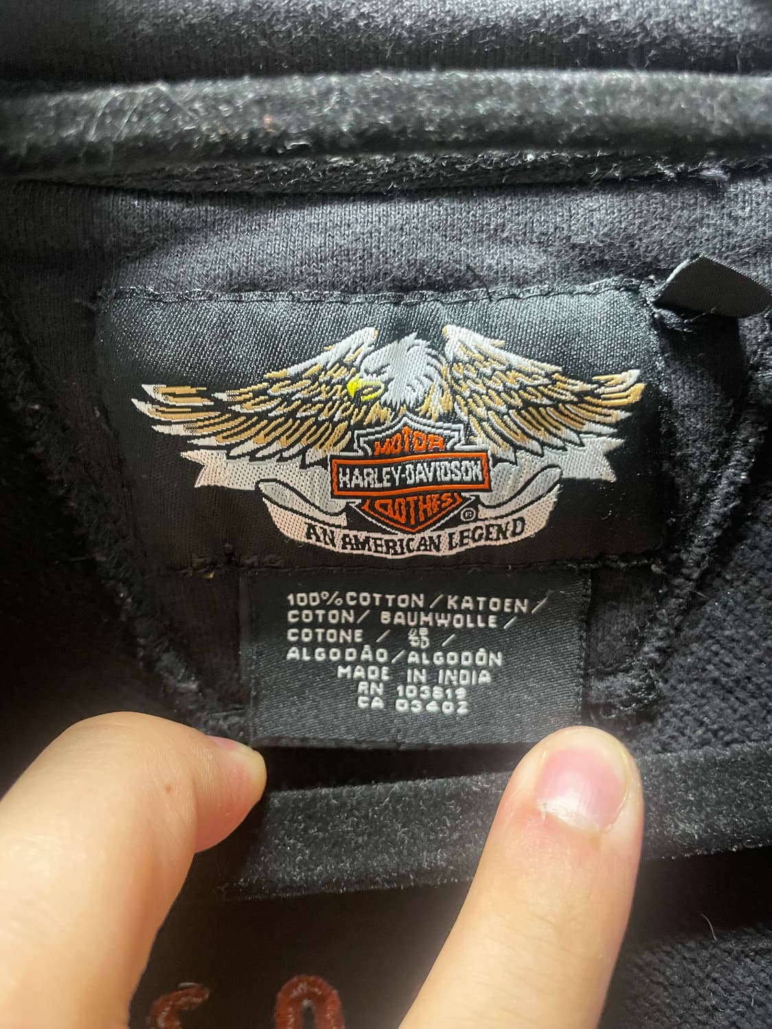 Harley-Davidson 빈티지 트랙 자켓 상품이미지3